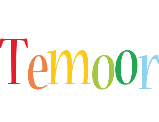 Temoor birthday logo
