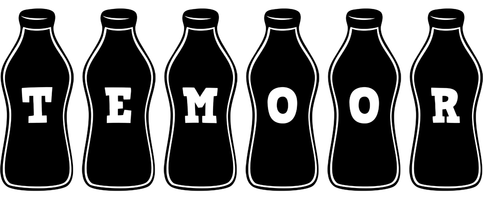 Temoor bottle logo