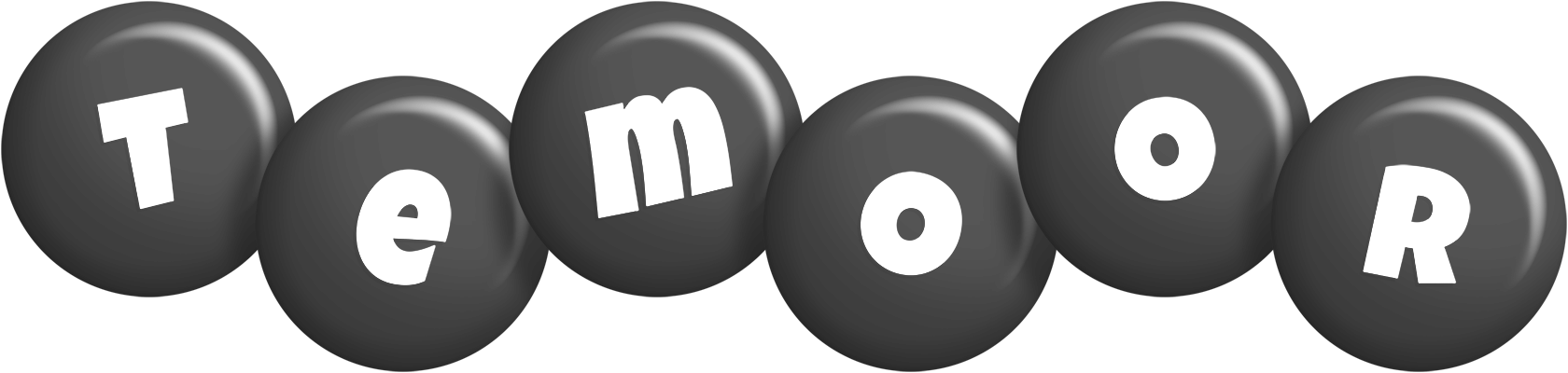 Temoor candy-black logo