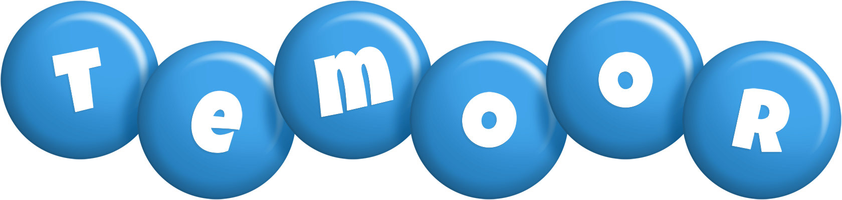 Temoor candy-blue logo