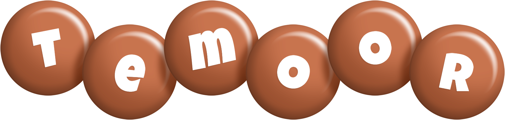 Temoor candy-brown logo