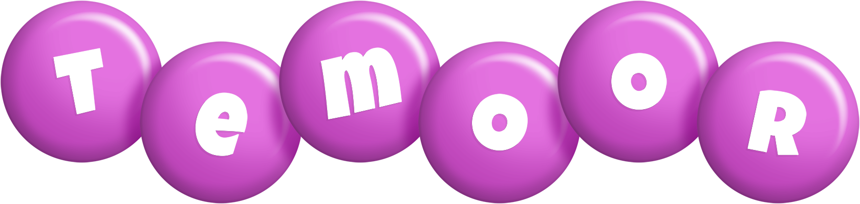 Temoor candy-purple logo