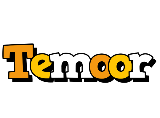 Temoor cartoon logo