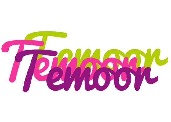 Temoor flowers logo