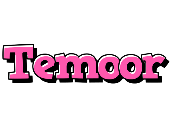 Temoor girlish logo