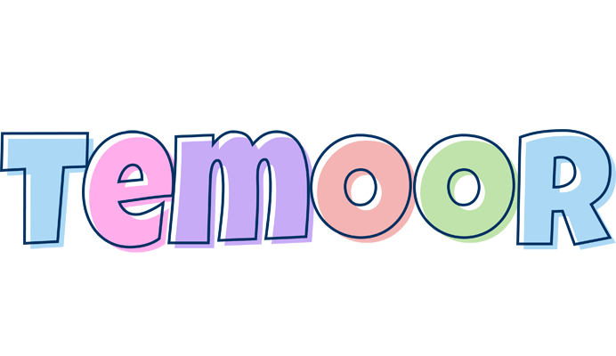 Temoor pastel logo