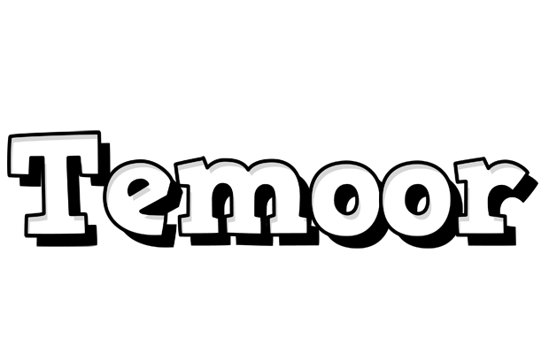 Temoor snowing logo