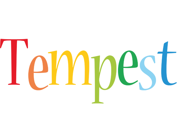 Tempest birthday logo