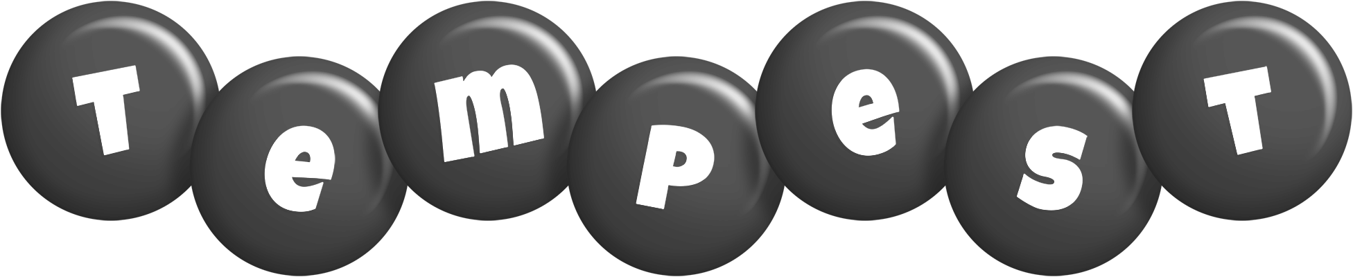 Tempest candy-black logo