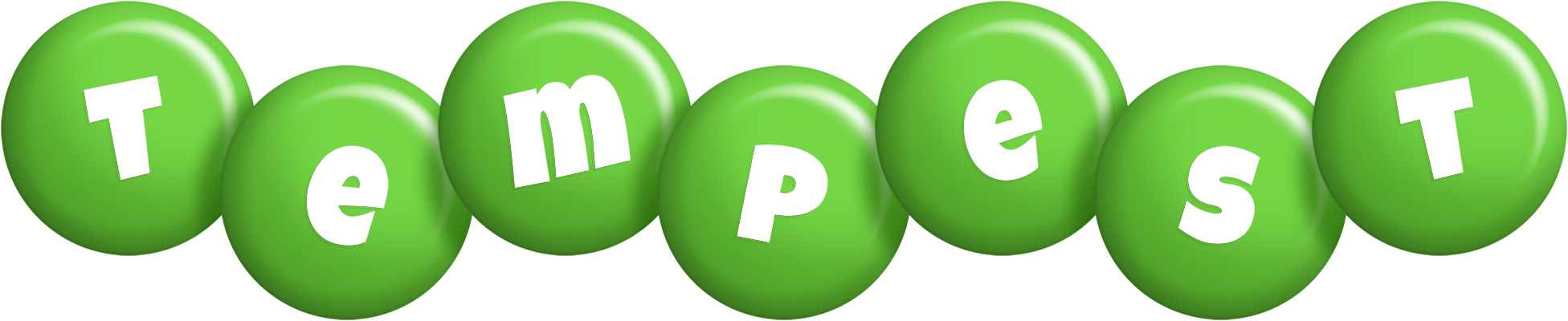 Tempest candy-green logo