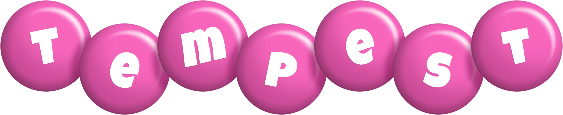Tempest candy-pink logo