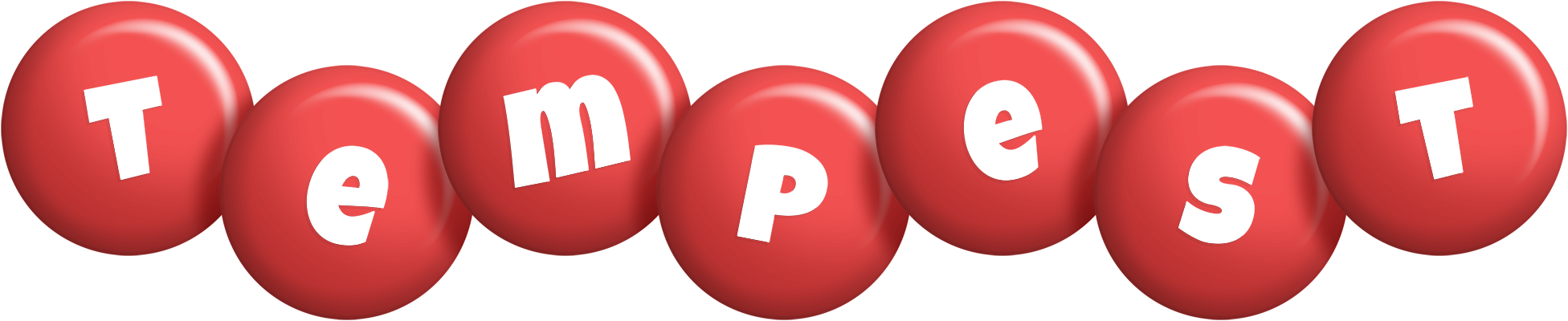 Tempest candy-red logo