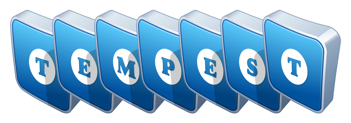 Tempest flippy logo