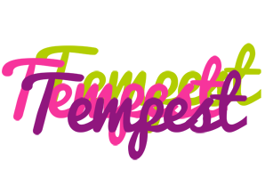 Tempest flowers logo