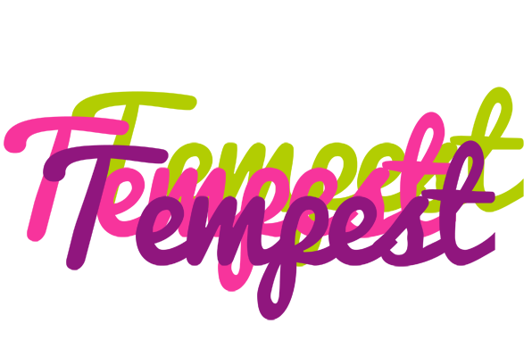 Tempest flowers logo