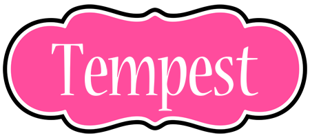 Tempest invitation logo