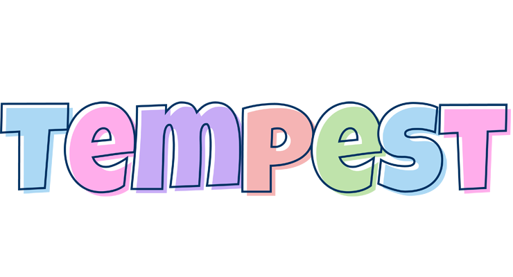Tempest pastel logo