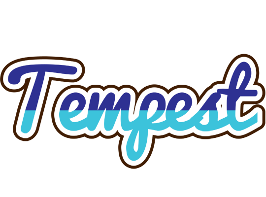 Tempest raining logo