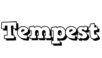 Tempest snowing logo