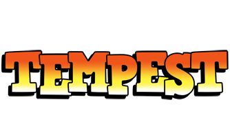 Tempest sunset logo