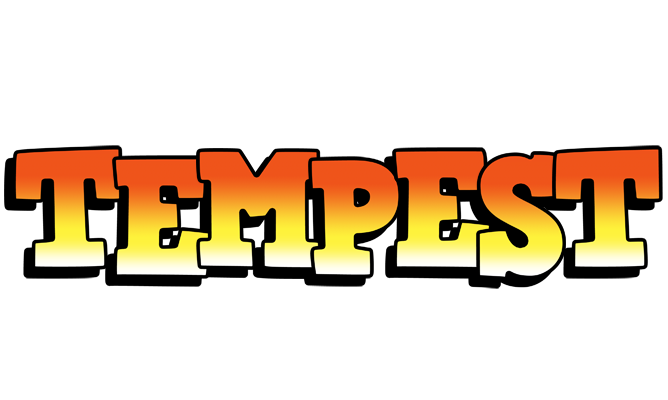 Tempest sunset logo