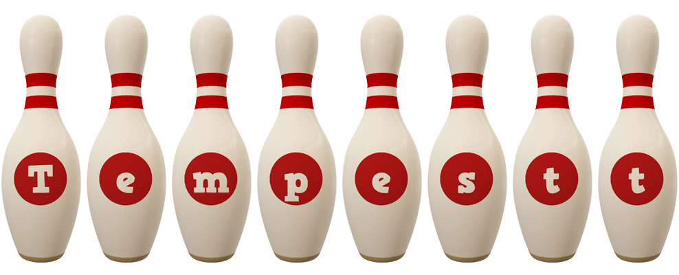 Tempestt bowling-pin logo