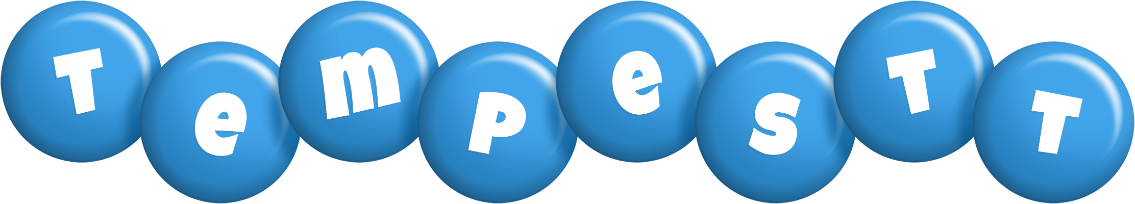 Tempestt candy-blue logo