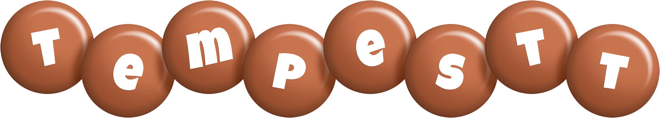 Tempestt candy-brown logo