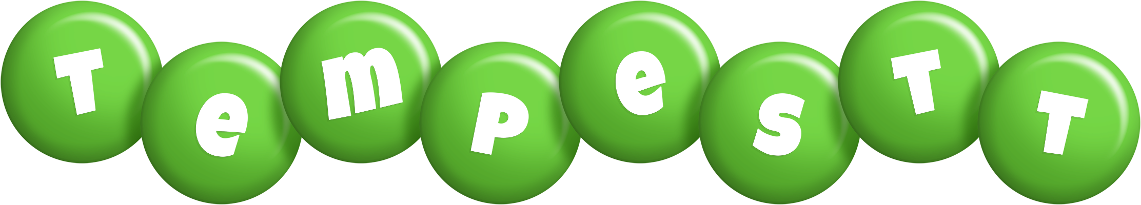 Tempestt candy-green logo