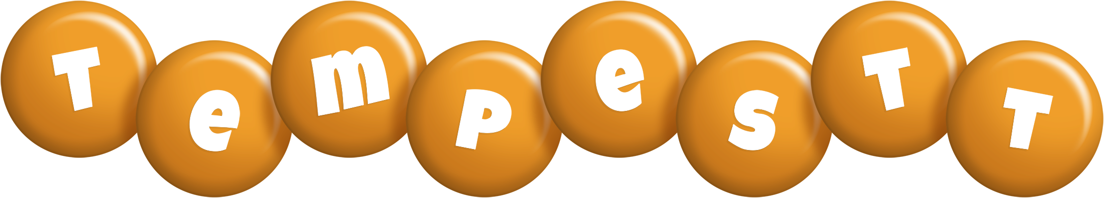 Tempestt candy-orange logo