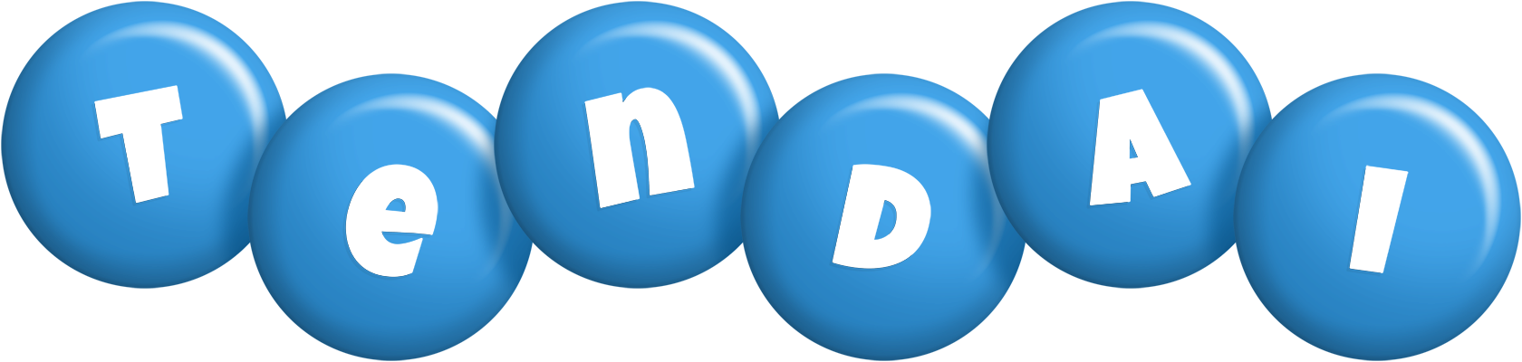 Tendai candy-blue logo