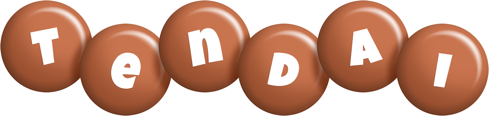 Tendai candy-brown logo