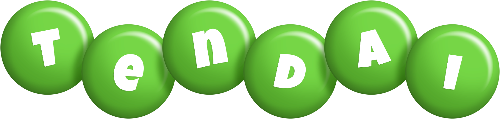 Tendai candy-green logo