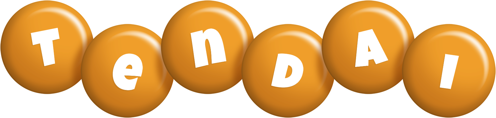 Tendai candy-orange logo