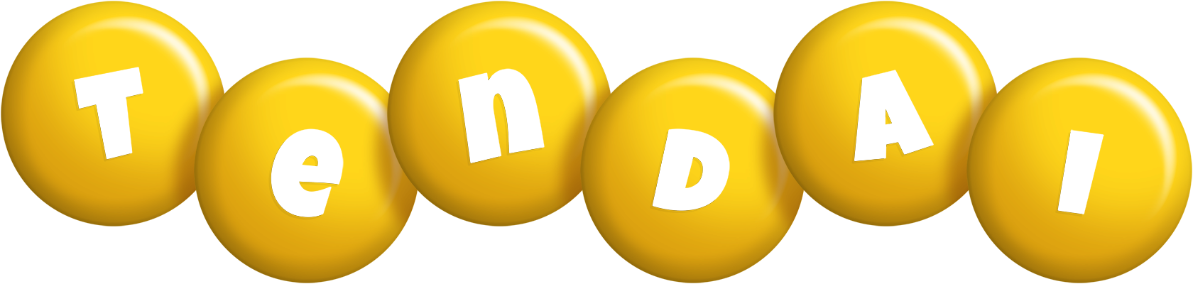Tendai candy-yellow logo