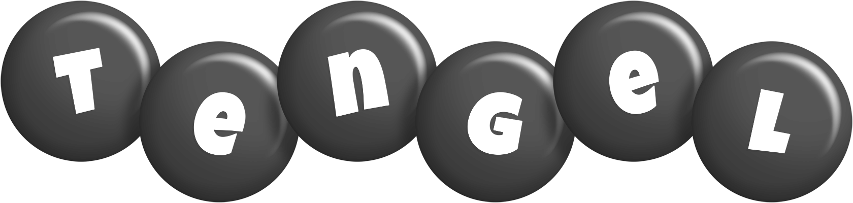 Tengel candy-black logo