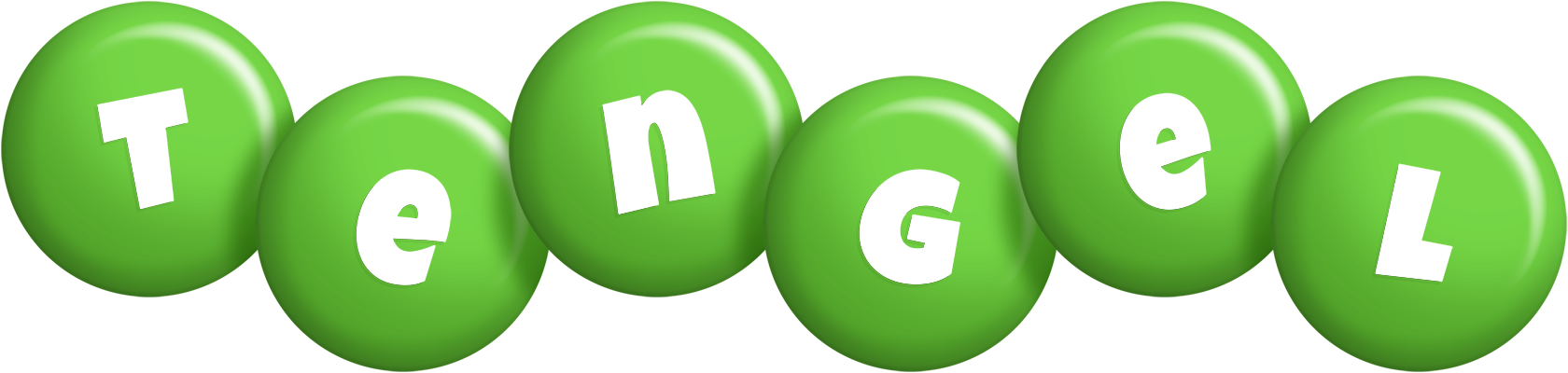 Tengel candy-green logo