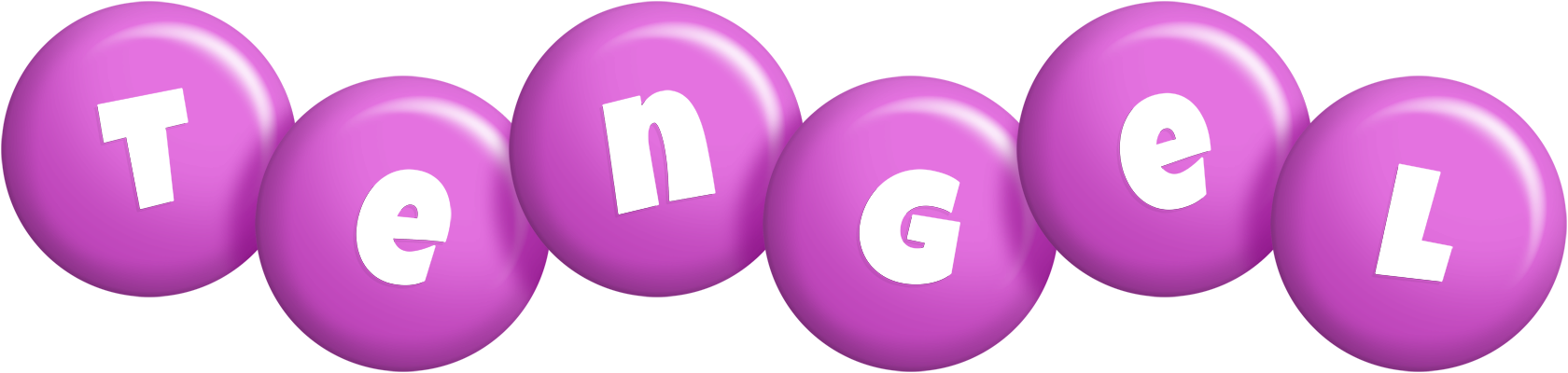 Tengel candy-purple logo