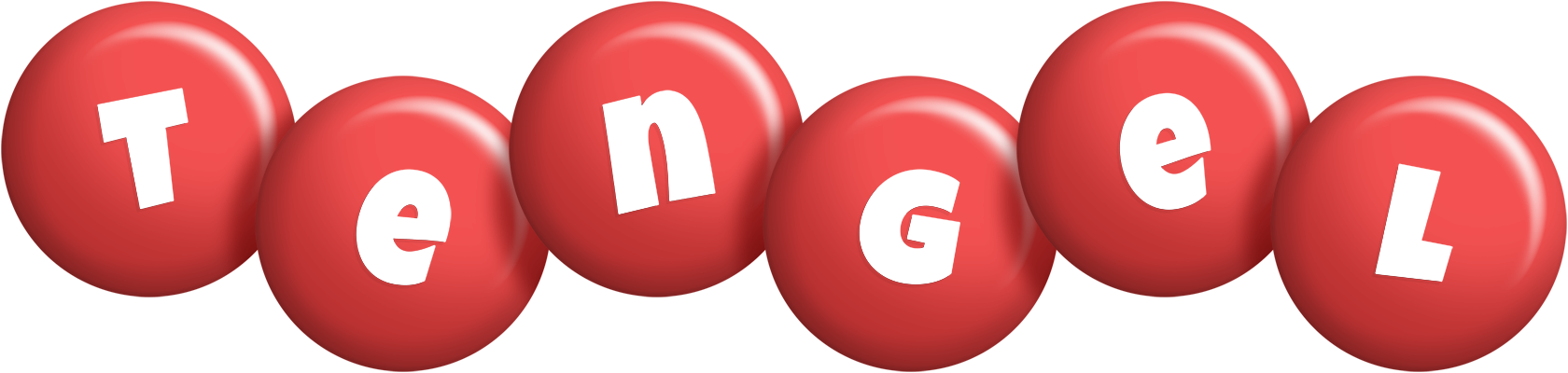 Tengel candy-red logo