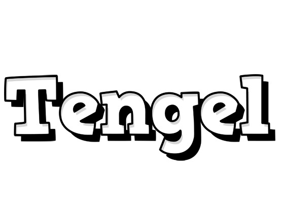 Tengel snowing logo