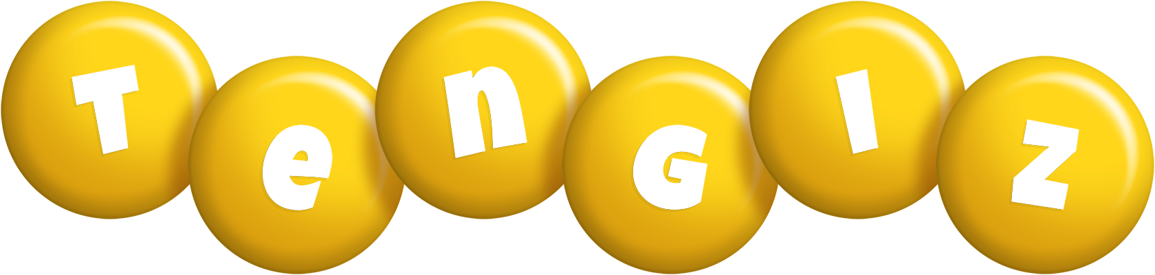 Tengiz candy-yellow logo