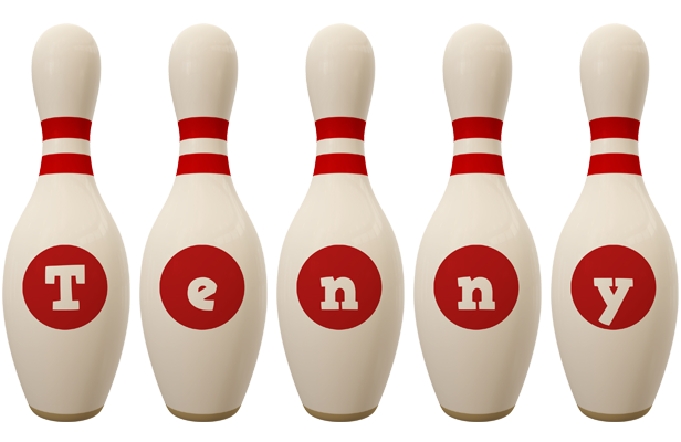 Tenny bowling-pin logo