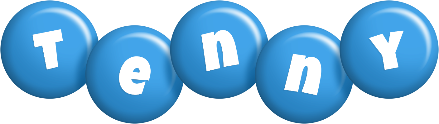 Tenny candy-blue logo
