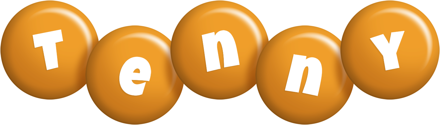 Tenny candy-orange logo