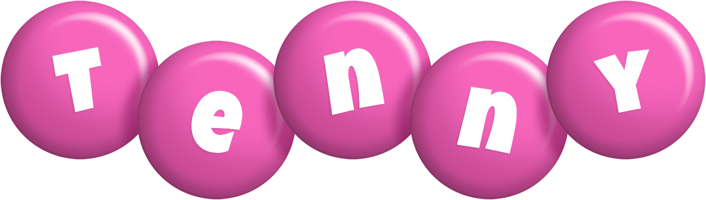 Tenny candy-pink logo