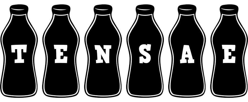 Tensae bottle logo