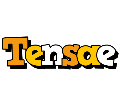 Tensae cartoon logo