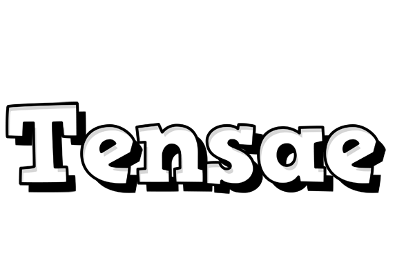 Tensae snowing logo