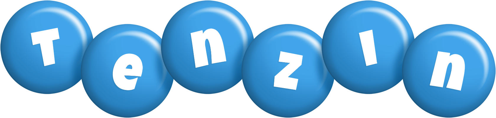 Tenzin candy-blue logo