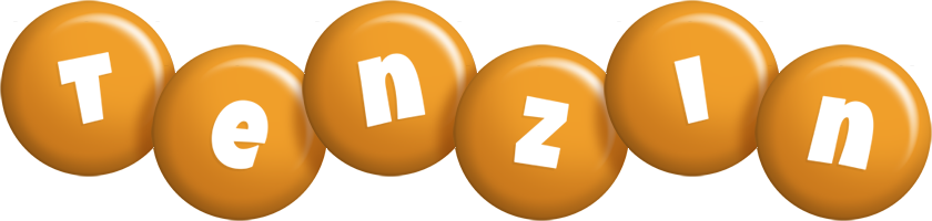 Tenzin candy-orange logo